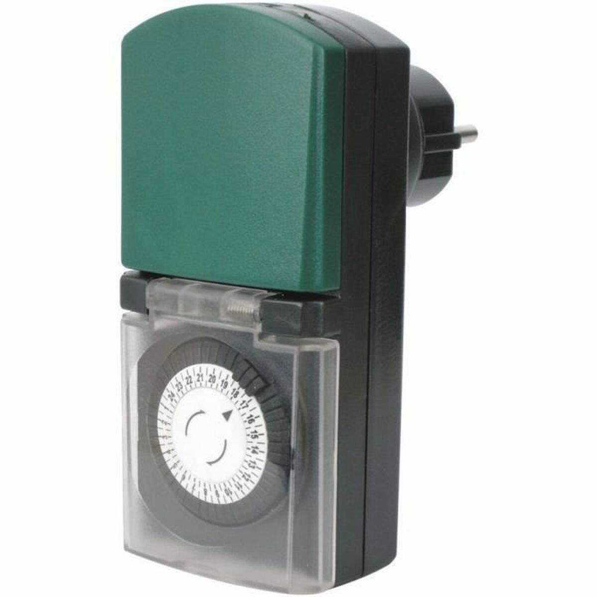 Temporizador GAO Con Tapa Temporizador Analógico Resistente a la humedad 3600 W 230 V 16 A