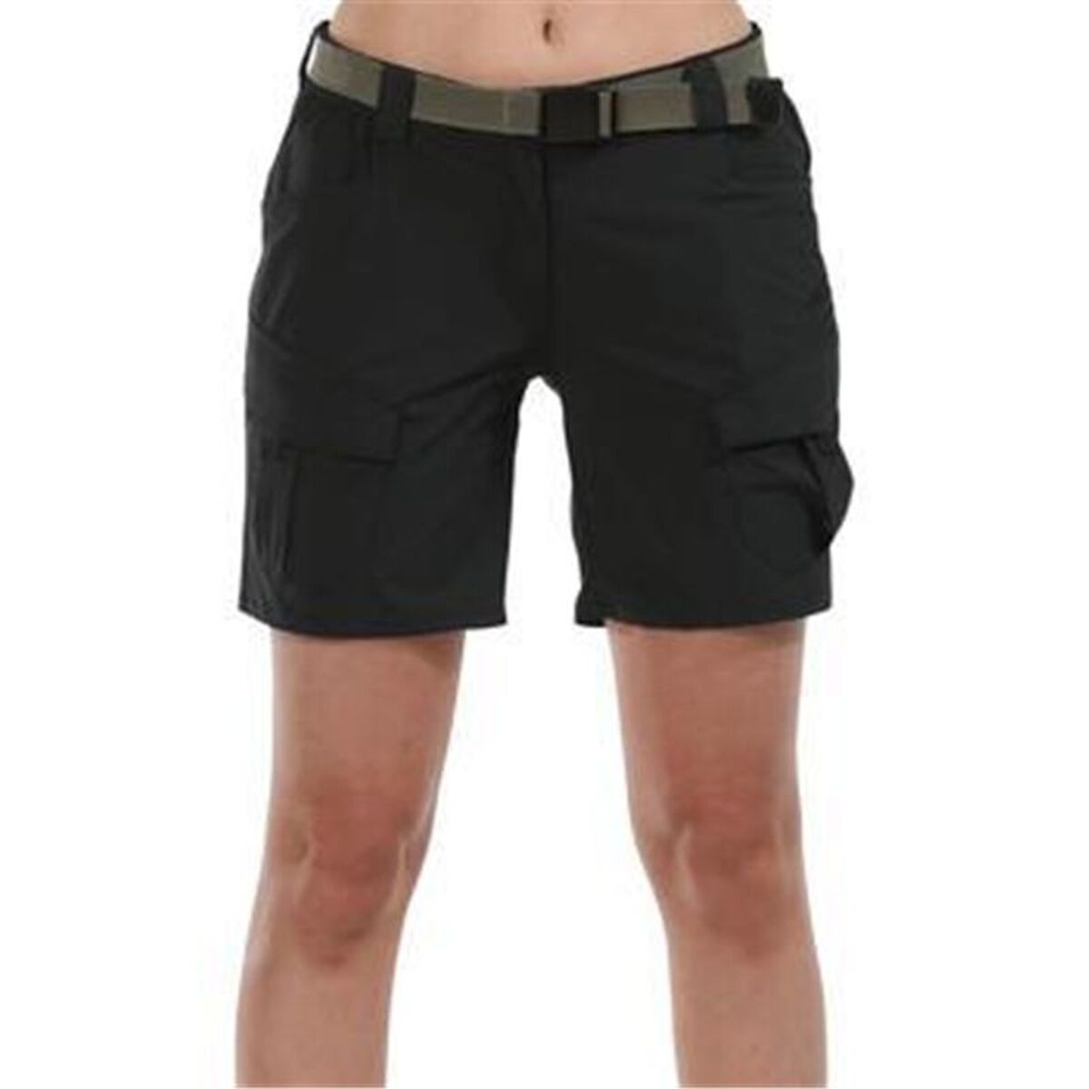Pantalones Cortos de Mujer +8000 Nacer Negro