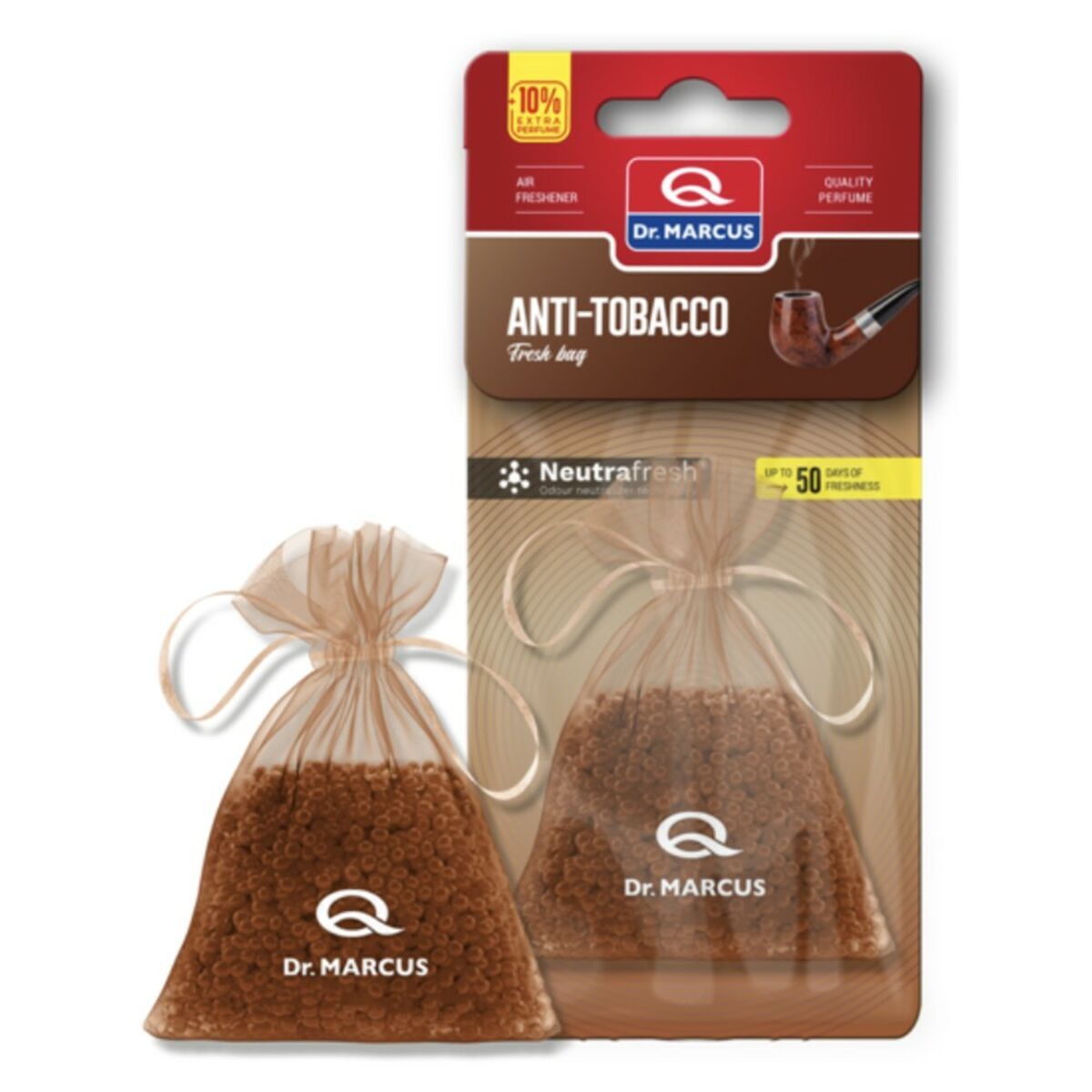 Ambientador para Coche Dr Marcus Fresh Bag Anti-tobacco Bolsita