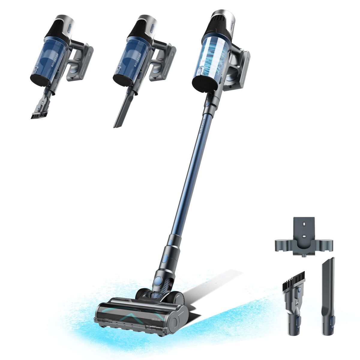 Aspirador Escoba Cecotec Conga Rockstar RS50 380 W