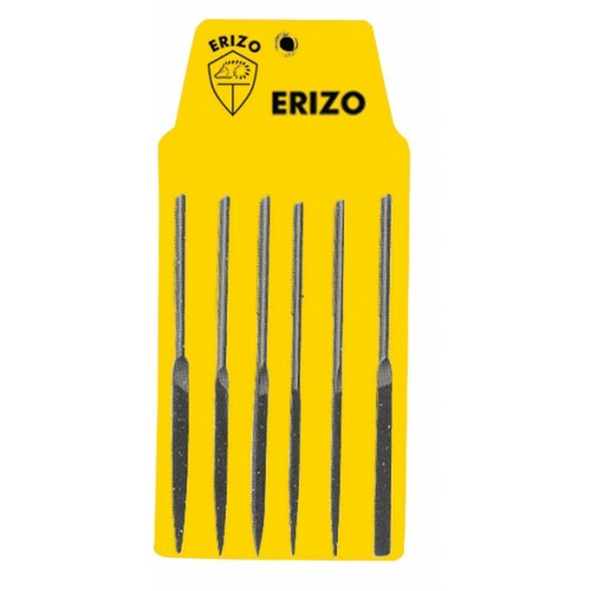 Juego de Limas ERIZO Basta Plana Triangular Redonda Cuadrada Lima de aguja 6 Piezas