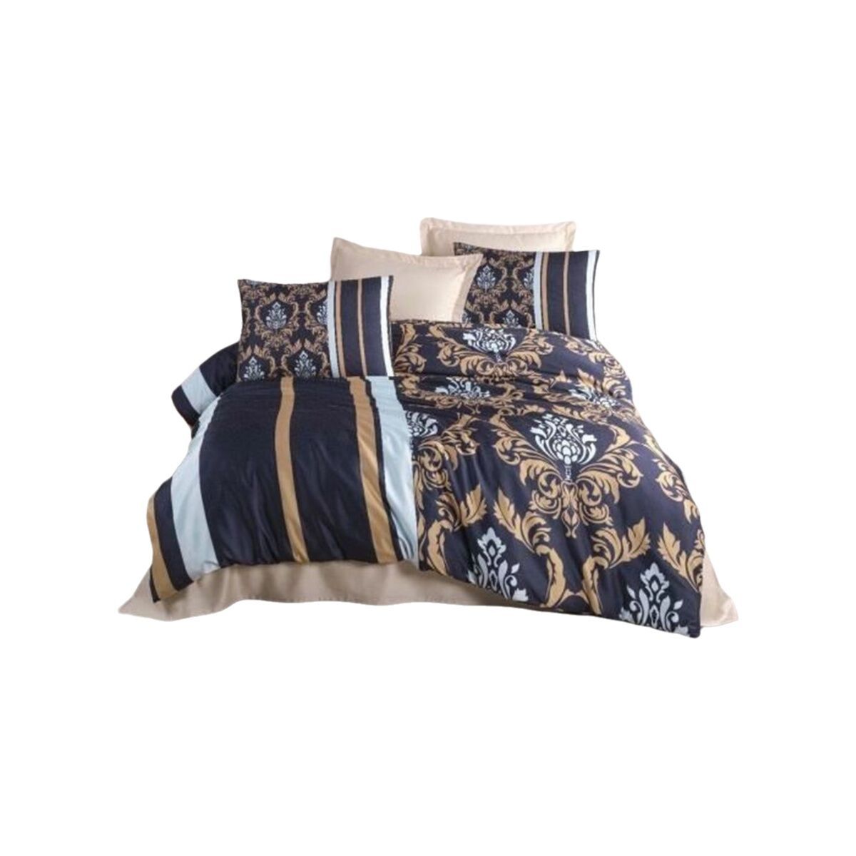 Juego de funda nórdica Azul Cama de 200 3 Piezas