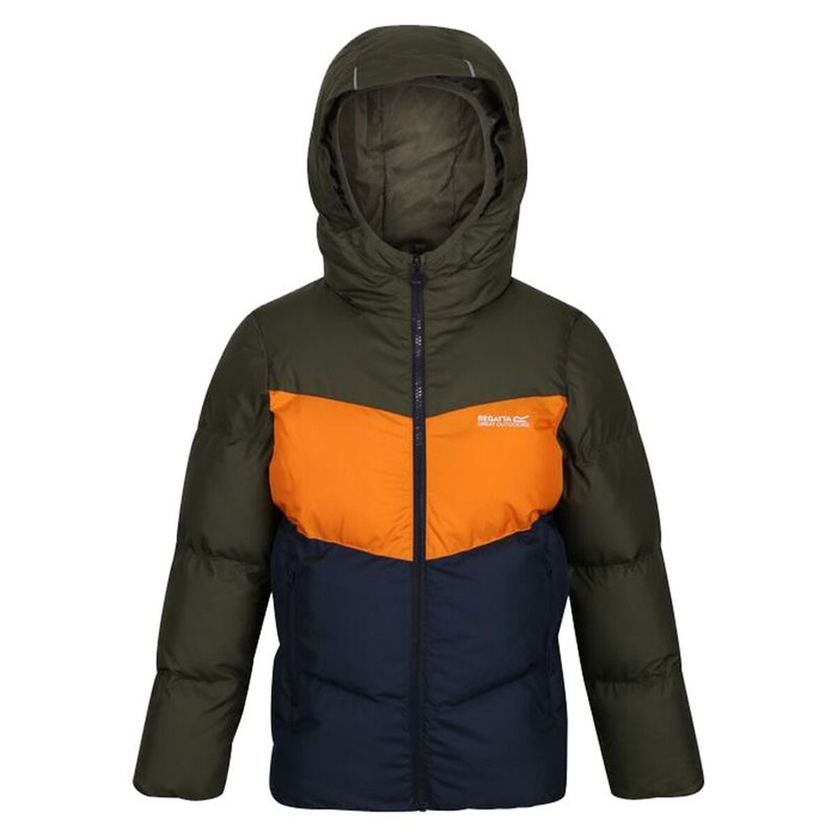 Chaqueta Infantil Regatta Lofthouse Vi Negro Oliva