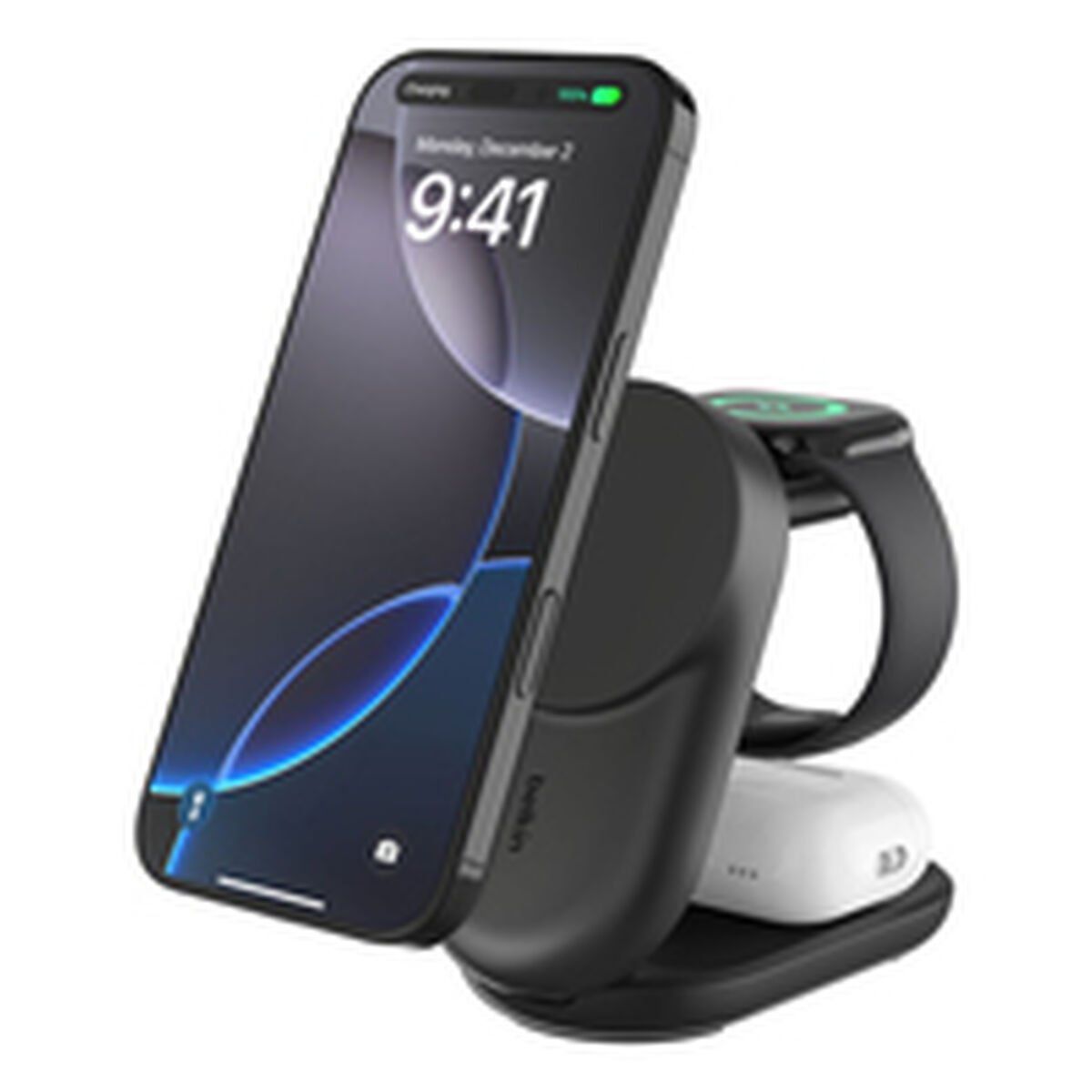 Cargador Inalámbrico Belkin WIZ037KQBK Negro