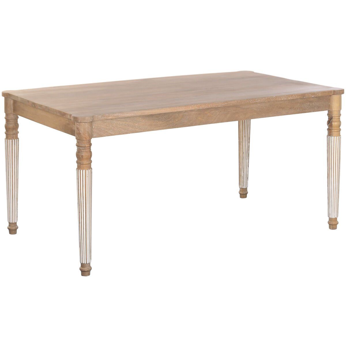 Mesa de Comedor Home ESPRIT Marrón Madera de mango 160 x 90 x 76 cm