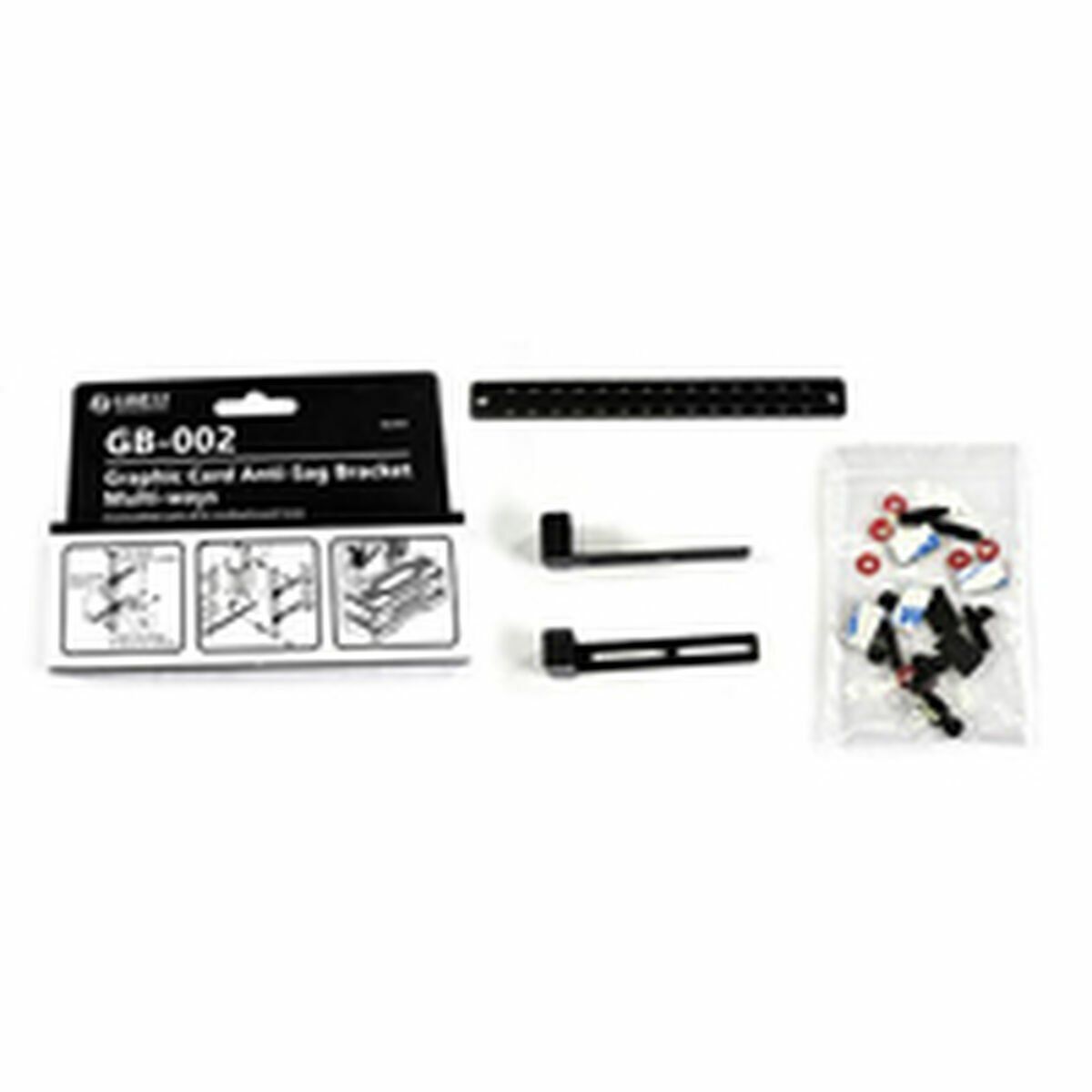 Soporte para Tarjetas Gráficas Lian-Li GB-002 Negro 3600 W