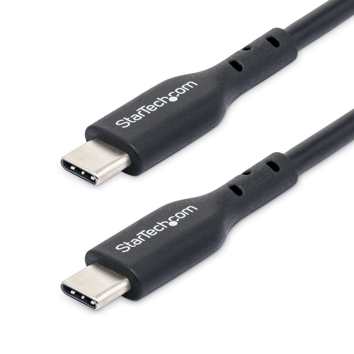 Cable USB Startech USB2CC1MNC2PK Negro 1 m (2 Unidades)