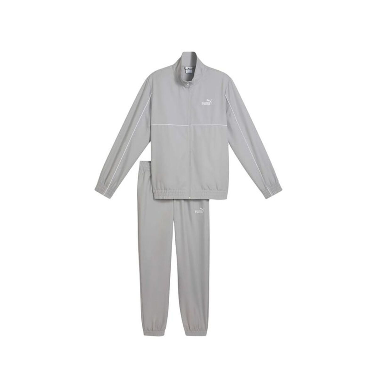 Chándal para Adultos Puma Woven Tracksui Gray Echo Gris Hombre