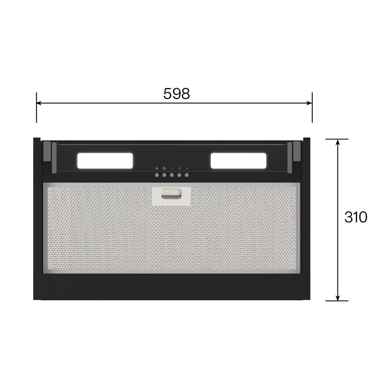 Extractor de Cocina Teka ARMONIA60BK