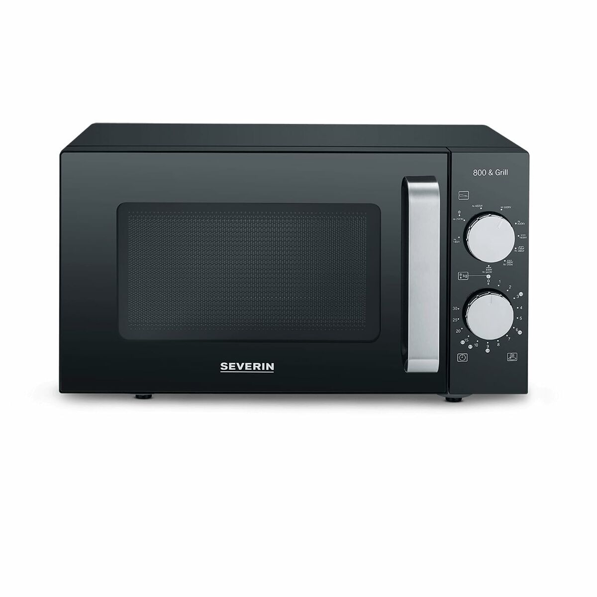 Severin Microondas 20 L 1000 W Grill acero inoxidable modelo 7762
