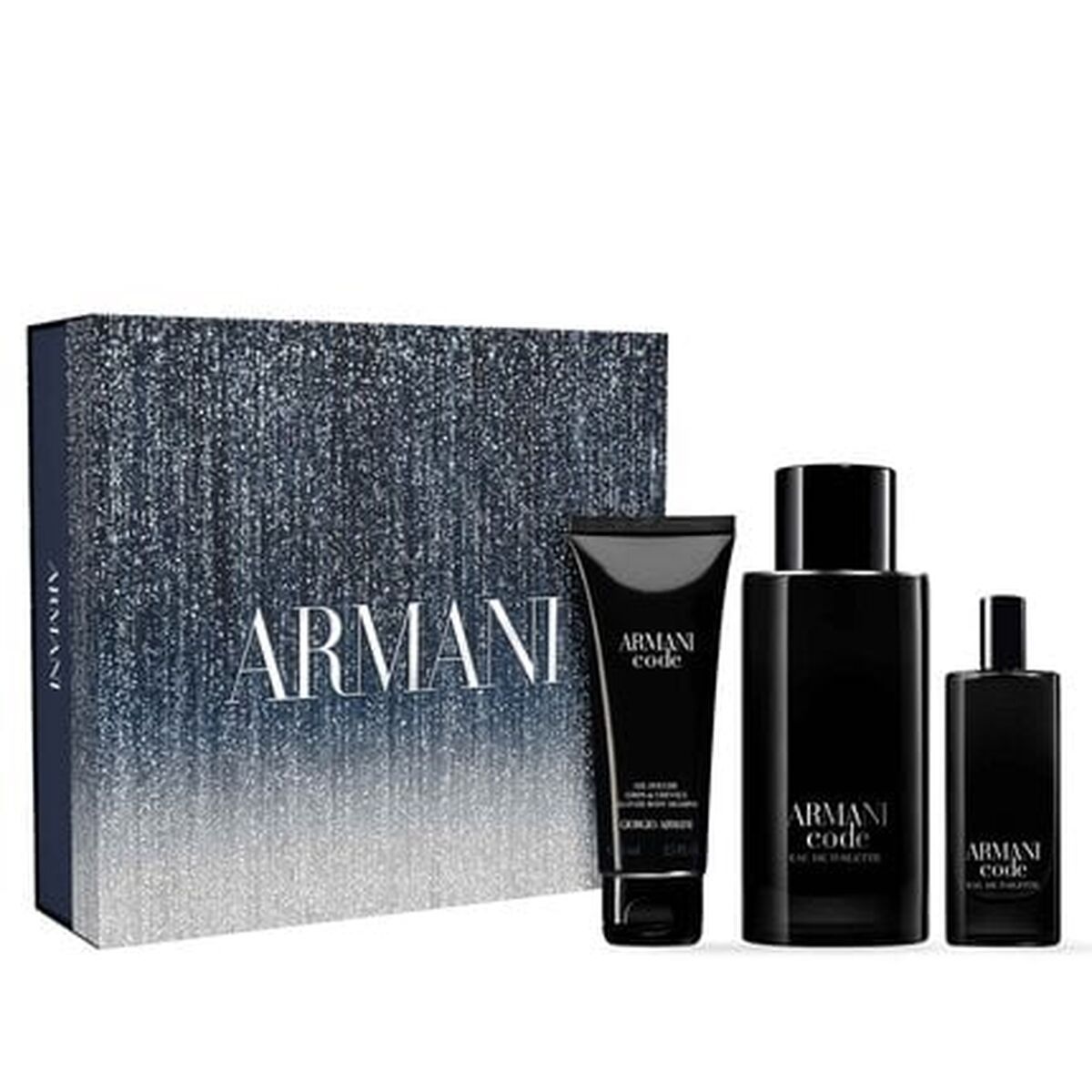 Set de Perfume Hombre Armani Code Men 3 Piezas
