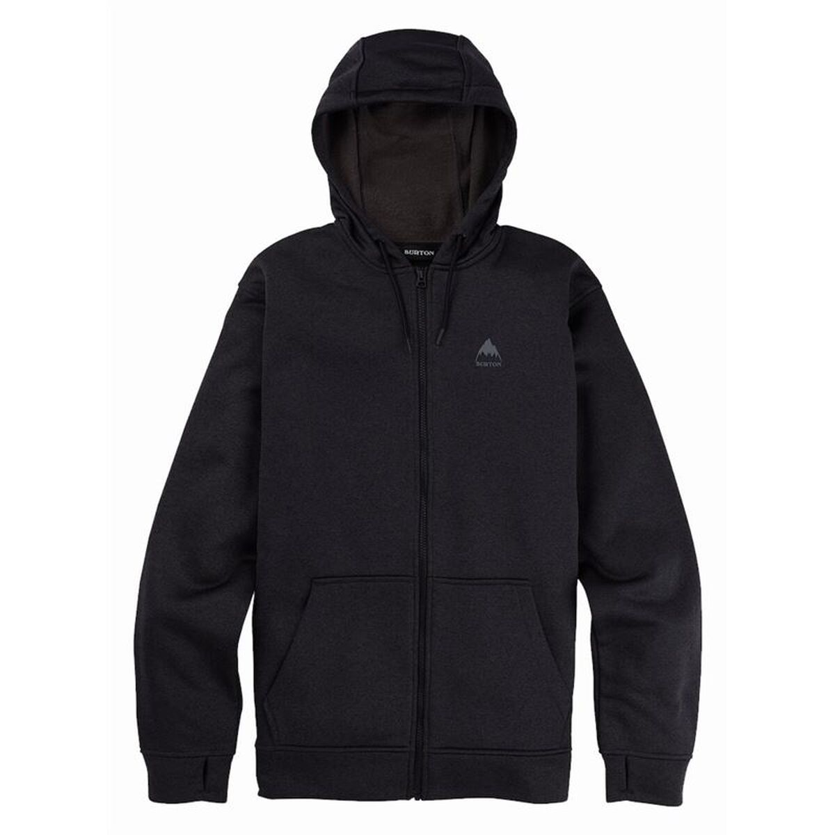 Sudadera con Capucha Hombre Burton Oak Full-Zip Negro