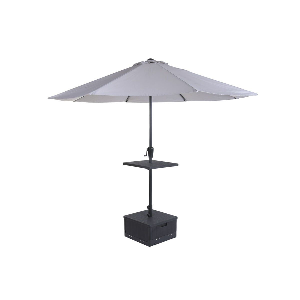 Base para Sombrilla Home ESPRIT Negro 53 X 53 X 30 CM