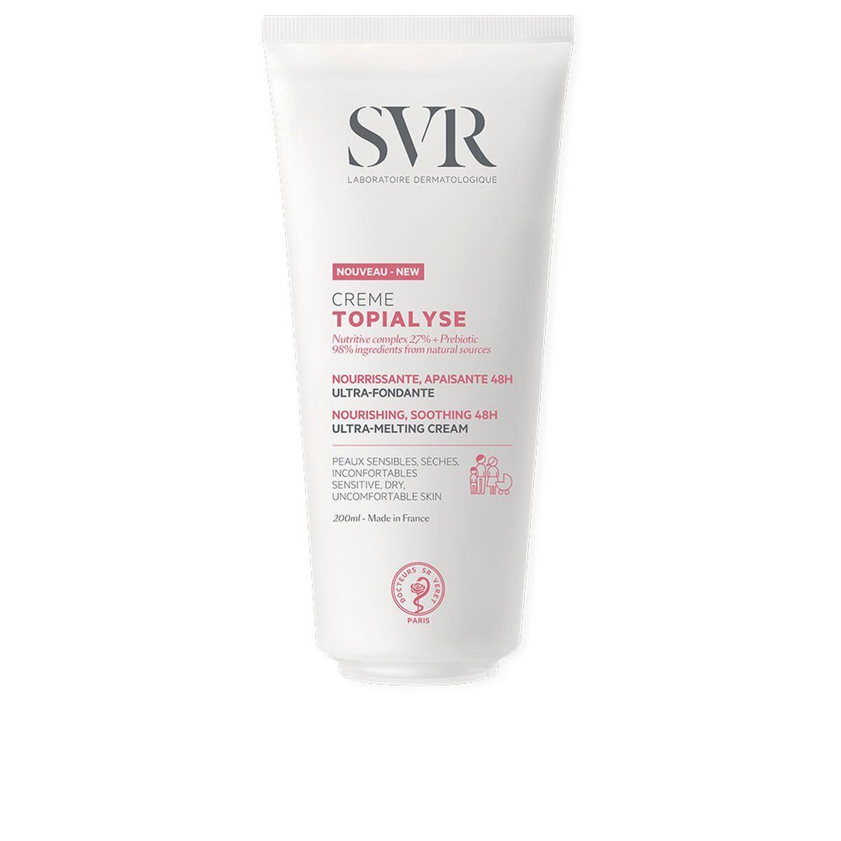 Crema Hidratante Intensiva SVR TOPIALYSE 200 ml