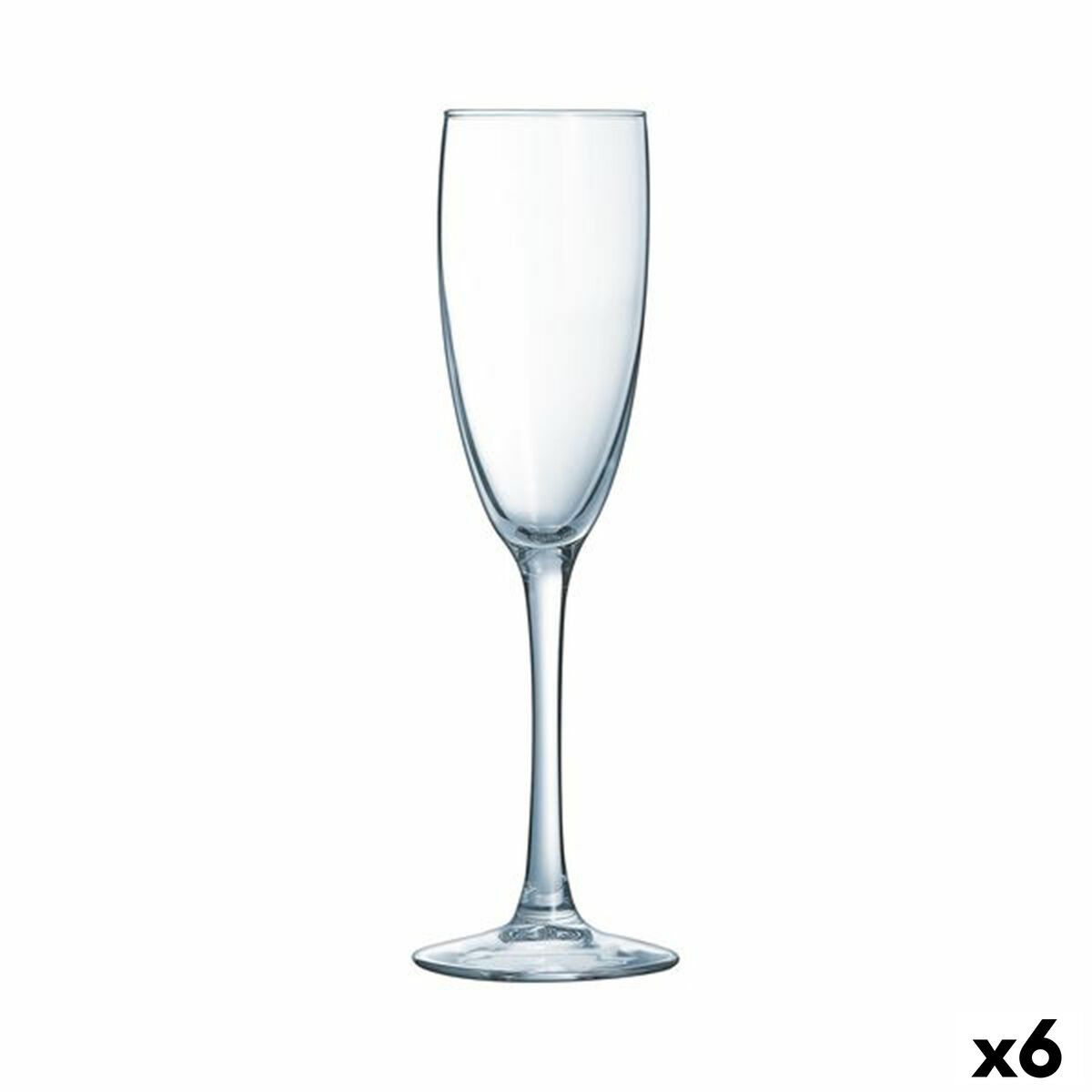 Copa de champán Luminarc Ara Transparente Vidrio 160 ml (6 Unidades)