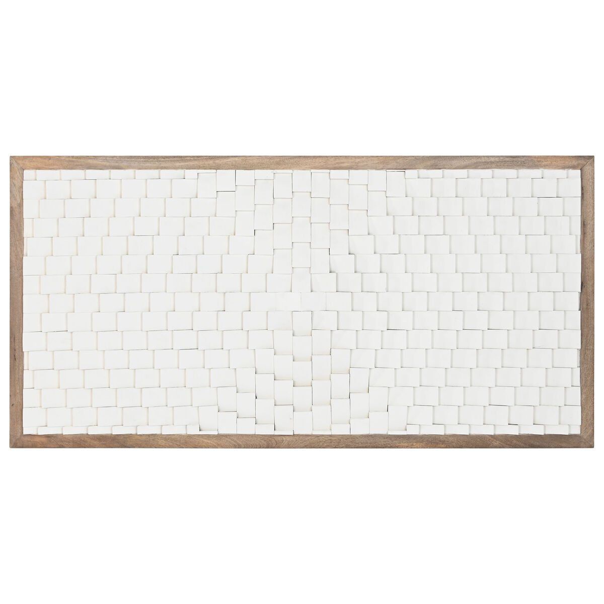 Cabecero de Cama Home ESPRIT Blanco Natural 180 X 5 X 90 CM
