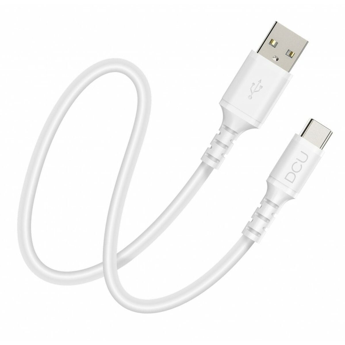 Cable USB DCU 2.0 Blanco 1 m