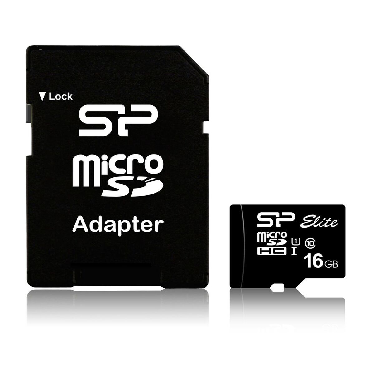 Tarjeta de Memoria Micro SD con Adaptador Silicon Power Elite 16 GB