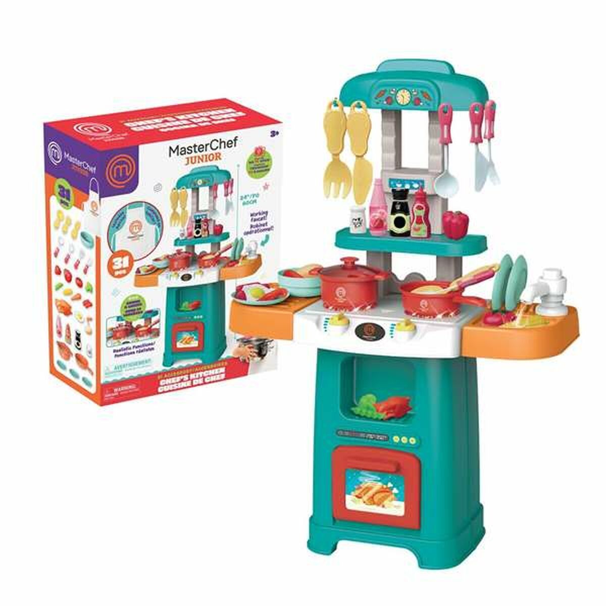 Cocina de Juguete Famosa MasterChef 61 cm