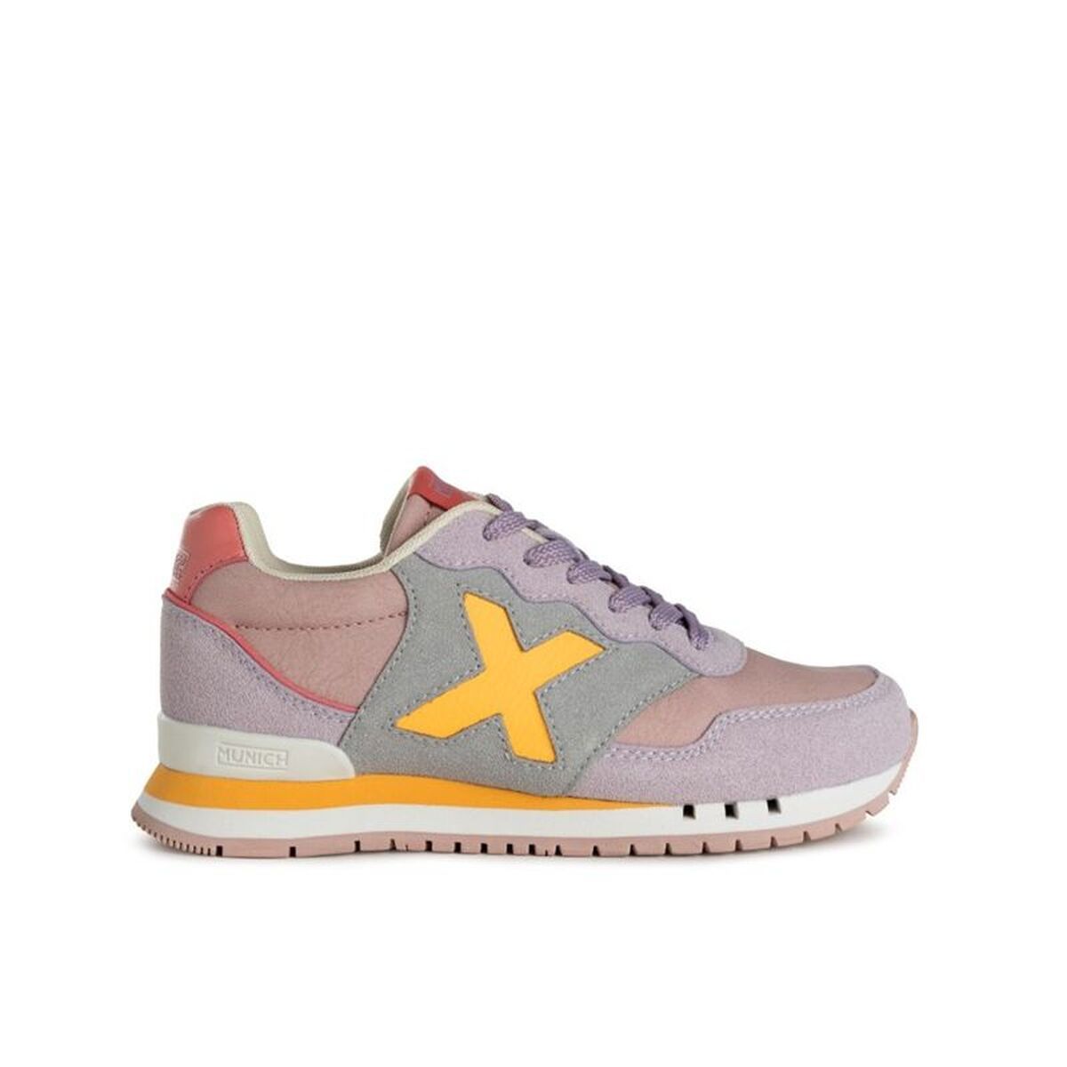 Zapatillas Deportivas Infantiles Munich Rosa