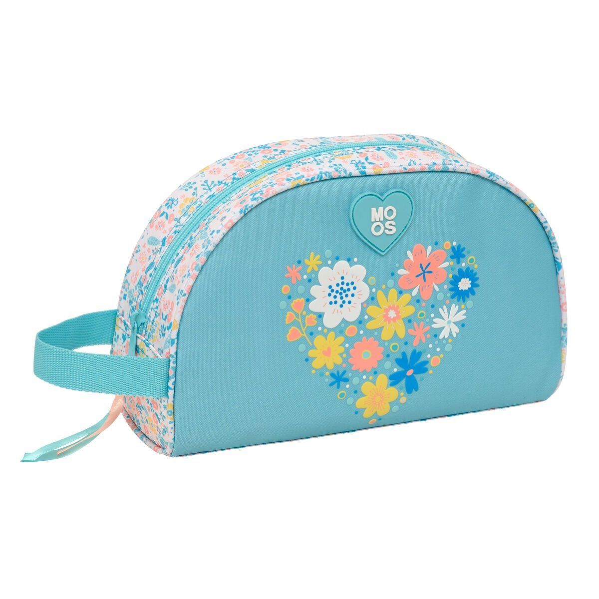 Neceser de Viaje Moos Fiori Multicolor Reciclable 28 x 18 x 10 cm