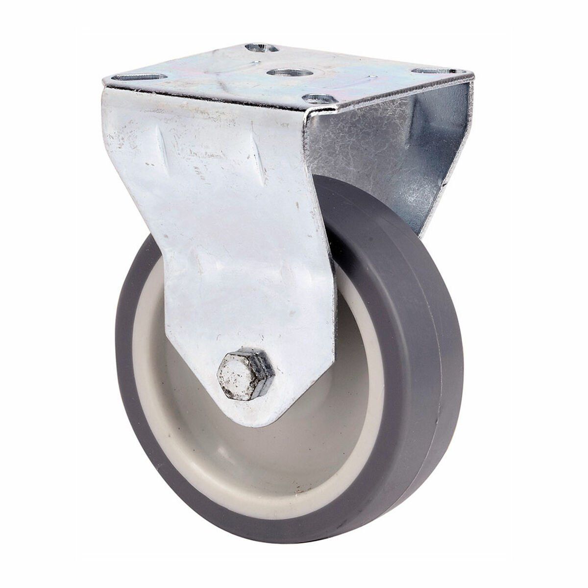 Rueda Ruedas Alex Gris Goma Poliamix Ø 8 cm 60 Kg