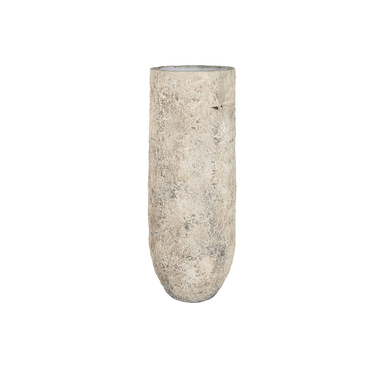 Jarrón Home ESPRIT Gris Terracota