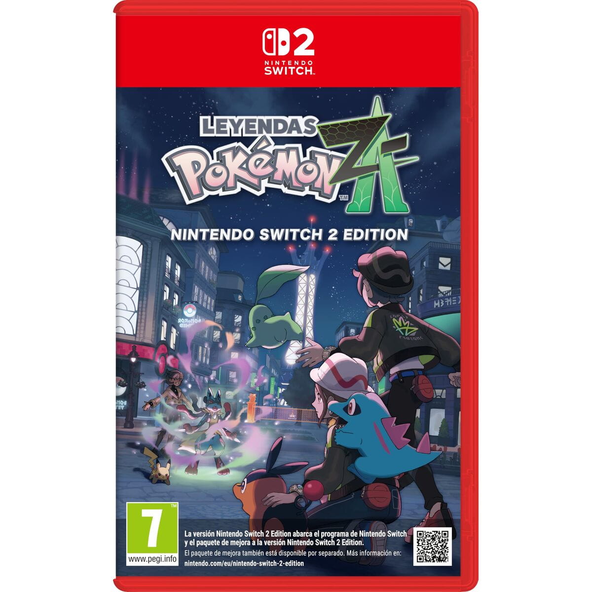Videojuego para Switch 2 Nintendo 2 Leyendas Pokemon: Z-A Nintendo Switch 2 Edition