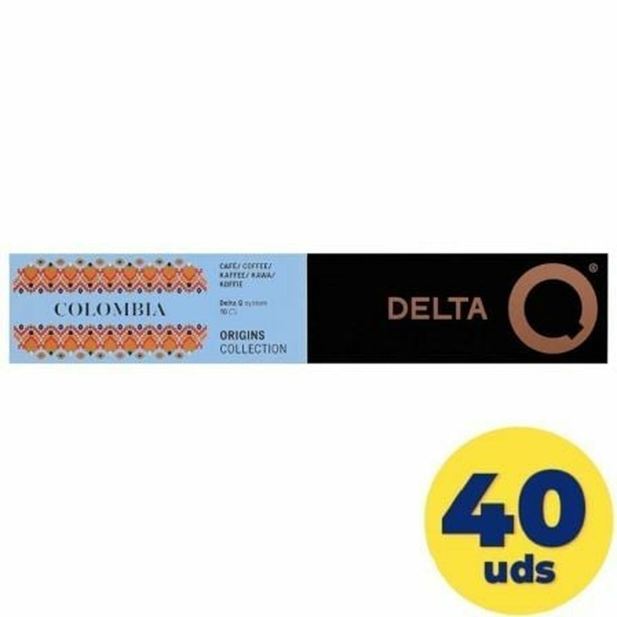 Cápsulas de Café Delta Q 7925610 (40 unidades)