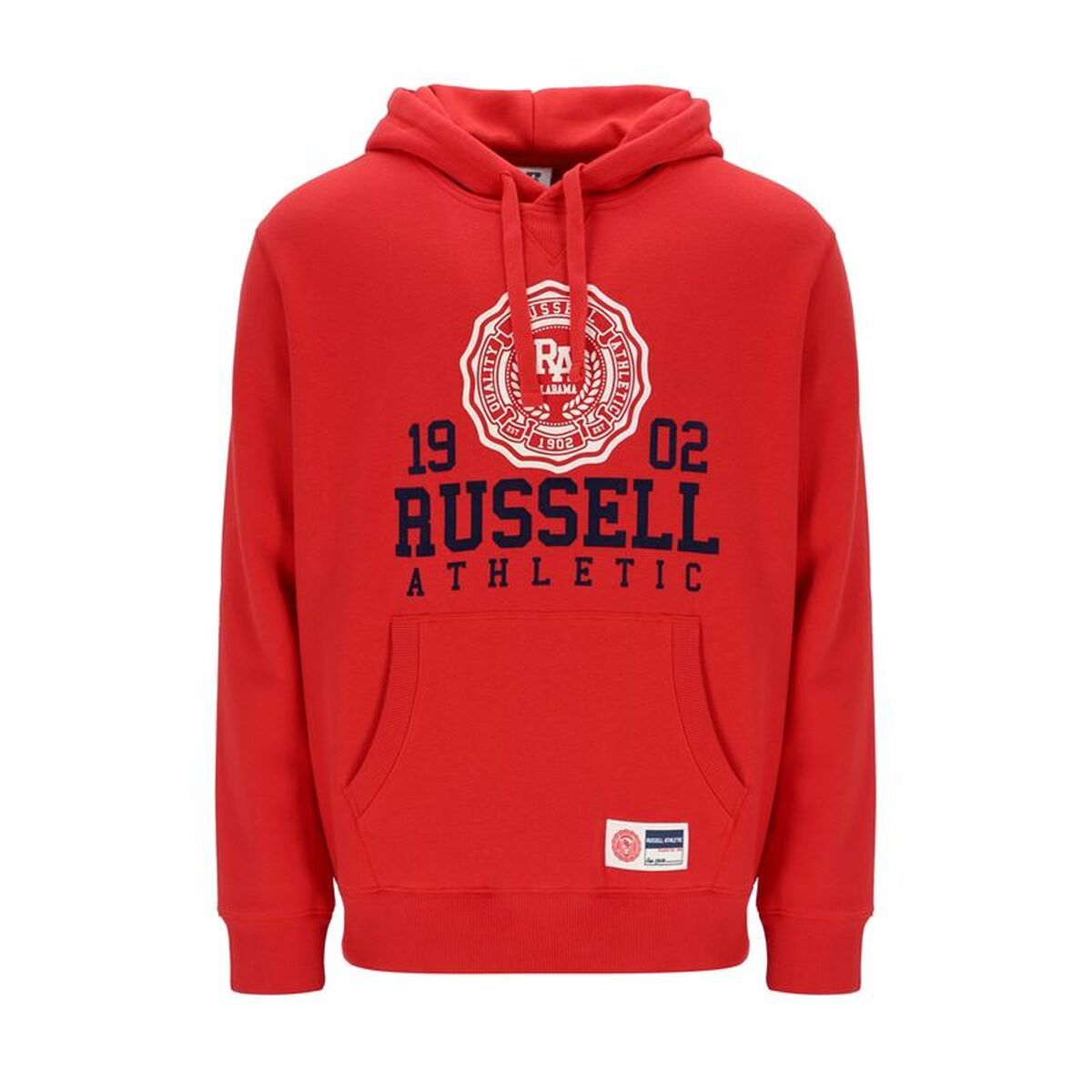 Sudadera con Capucha Hombre Russell Athletic Hoody Rojo