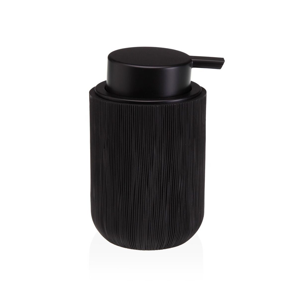 Dispensador de Jabón Versa Negro Resina ABS 8 x 13 x 8 cm
