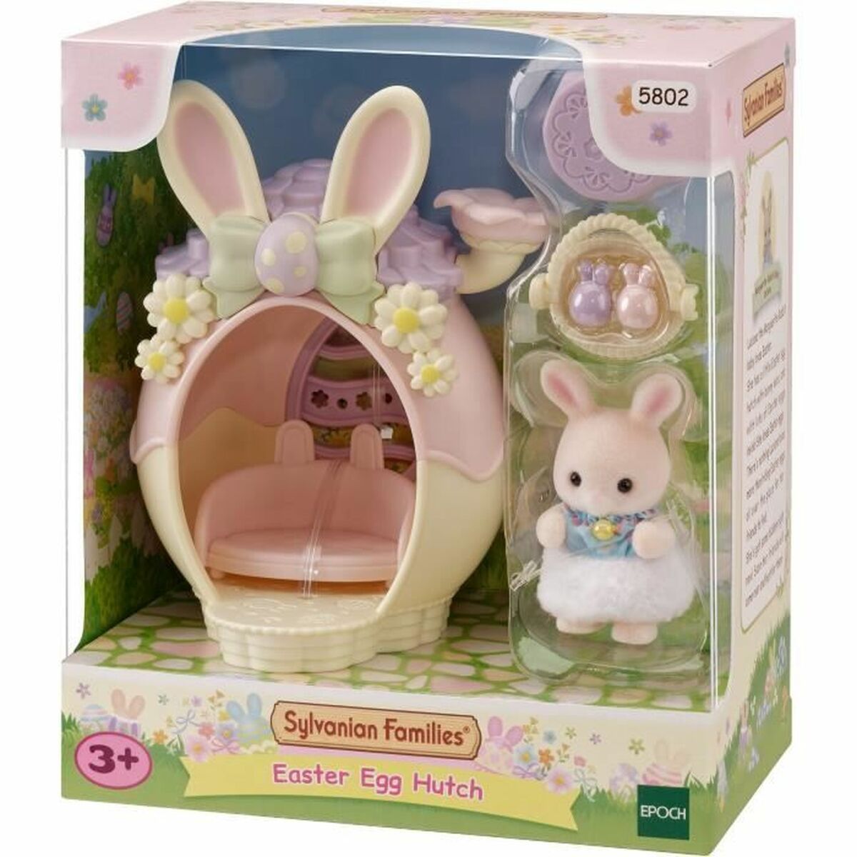 Set de Muñecos Sylvanian Families El escondite del huevo - 5802 14 x 9 x 16 cm 14 Piezas