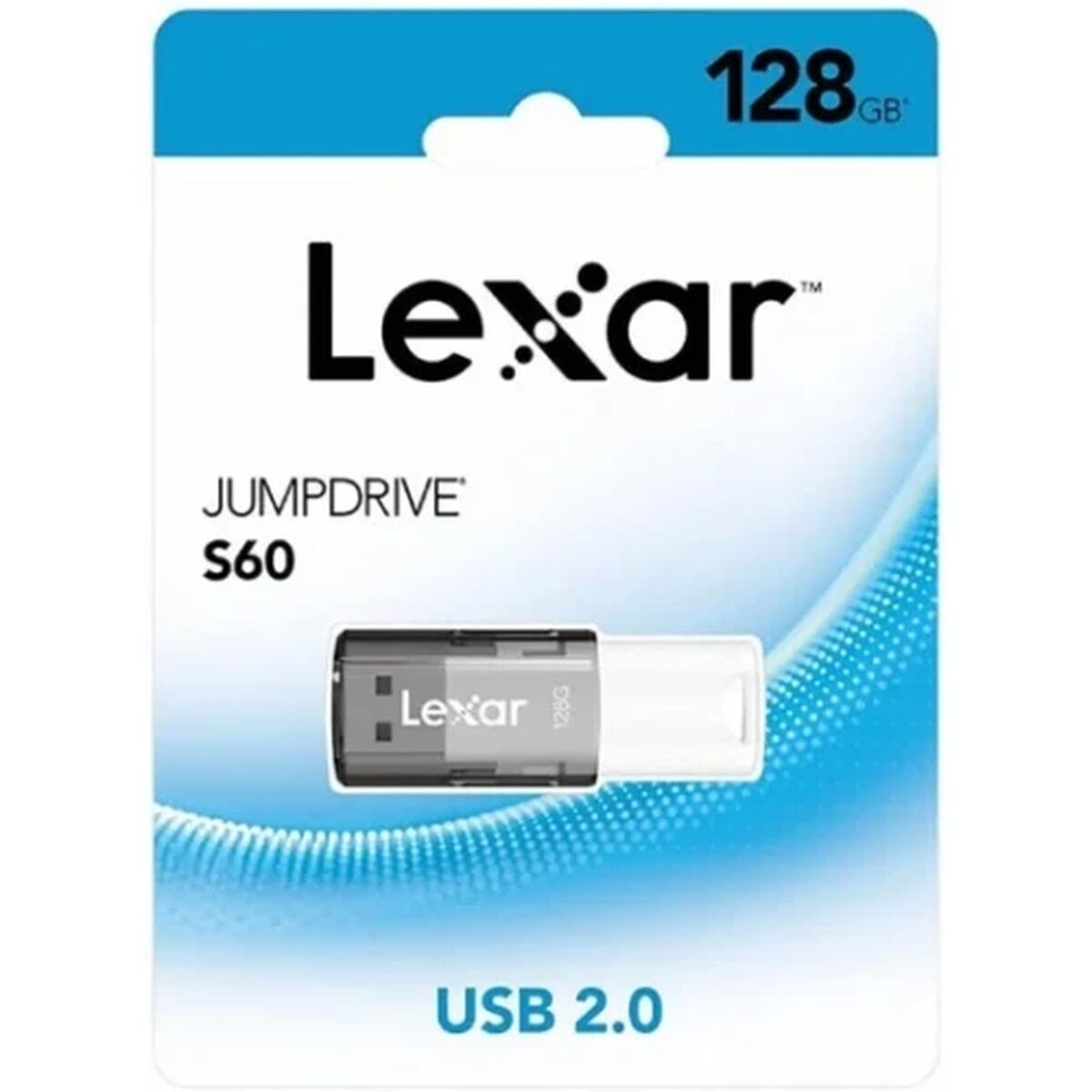 Memoria USB Lexar LJDS060128G-B3NNG Plateado 128 GB