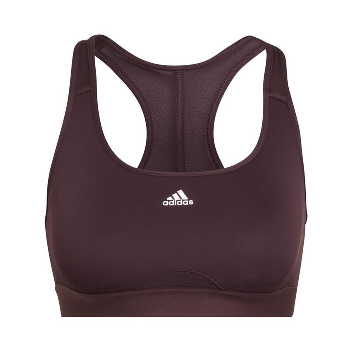 Sujetador Deportivo Adidas Powerreact Violeta oscuro S