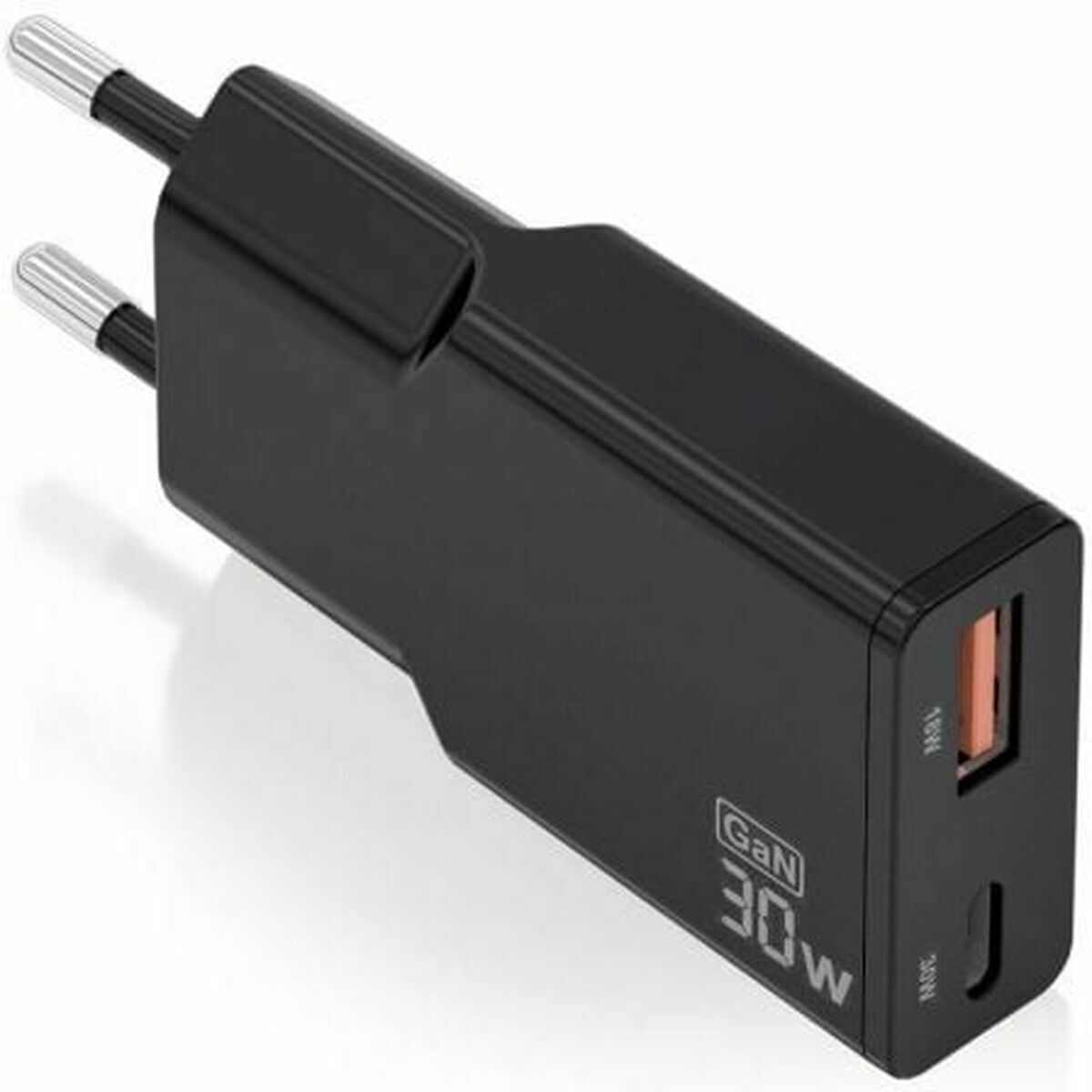 Cargador de Pared Aisens ASCH-30W2P047-BK Negro