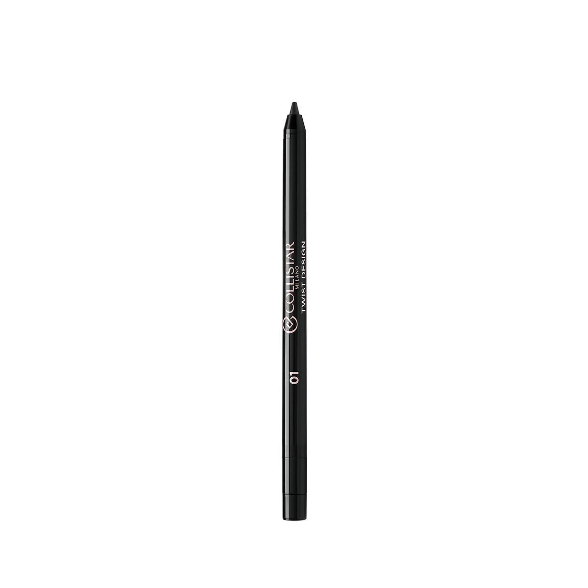 Lápiz de Ojos Collistar TWIST DESIGN Nº 01 Nero Eclisse Matte (1 unidad)