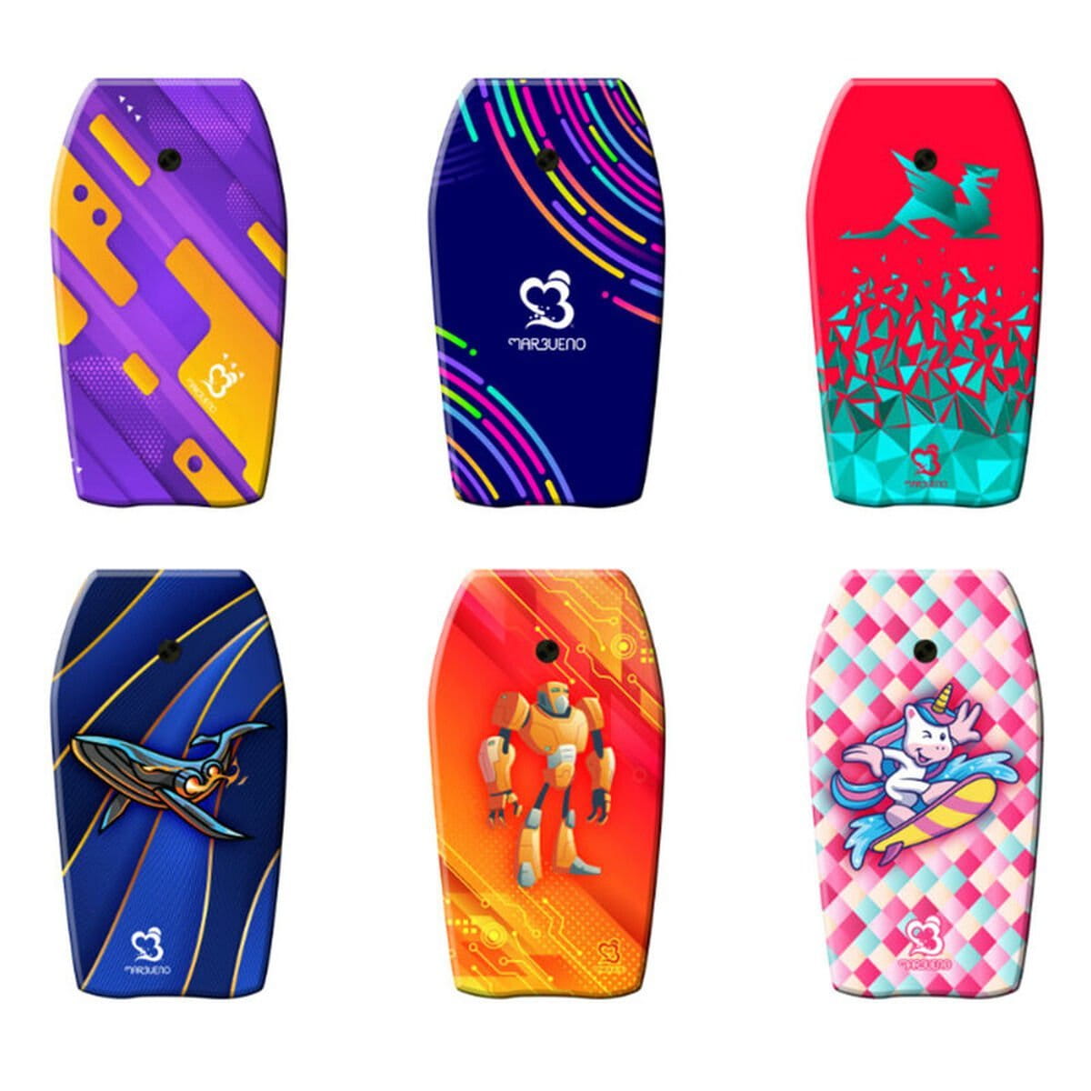 Tabla de BodyBoard Marbueno Multicolor 4 x 68 x 43 cm