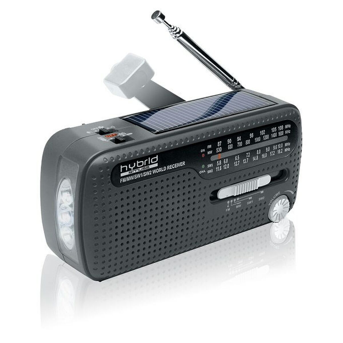 Radio Muse MH-07DS/HYBRID Negro