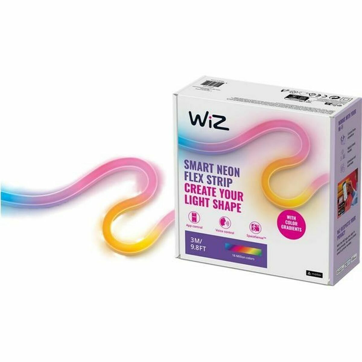 Tira Neón Wiz 3 m Blanco