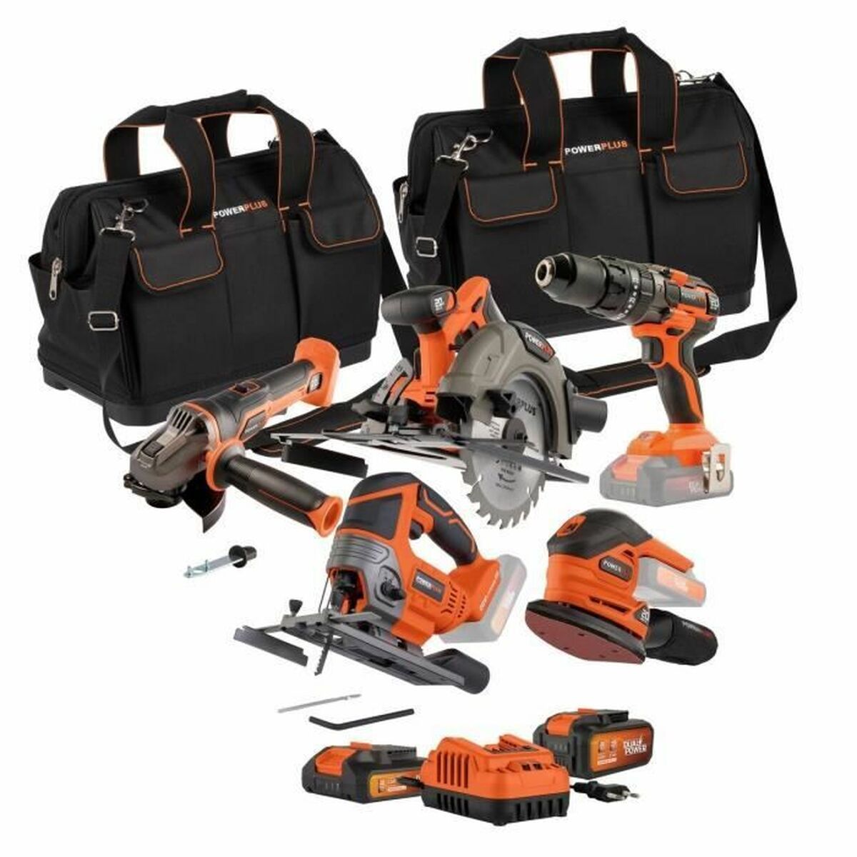 Set de Herramientas Powerplus (4 Unidades)