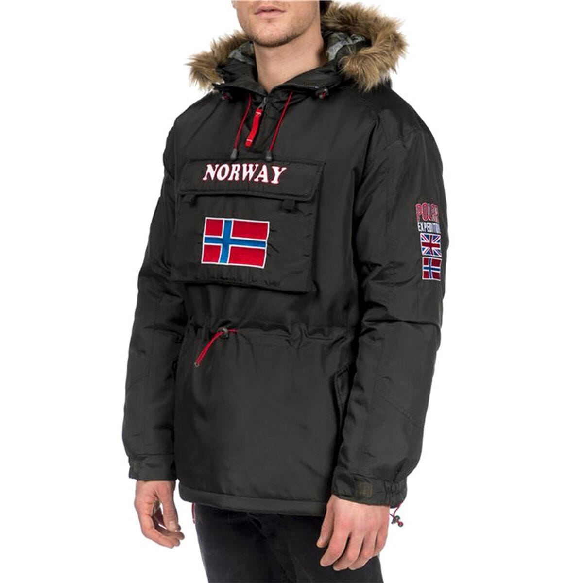 Chaqueta Deportiva para Hombre Alphaventure A9210409.99 Negro