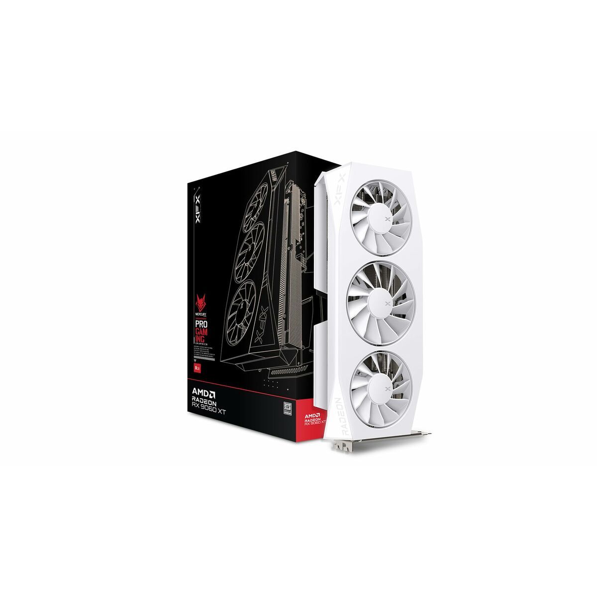 Tarjeta Gráfica XFX RX-96TMERCW9 RADEON RX 9060 XT 16 GB GDDR6