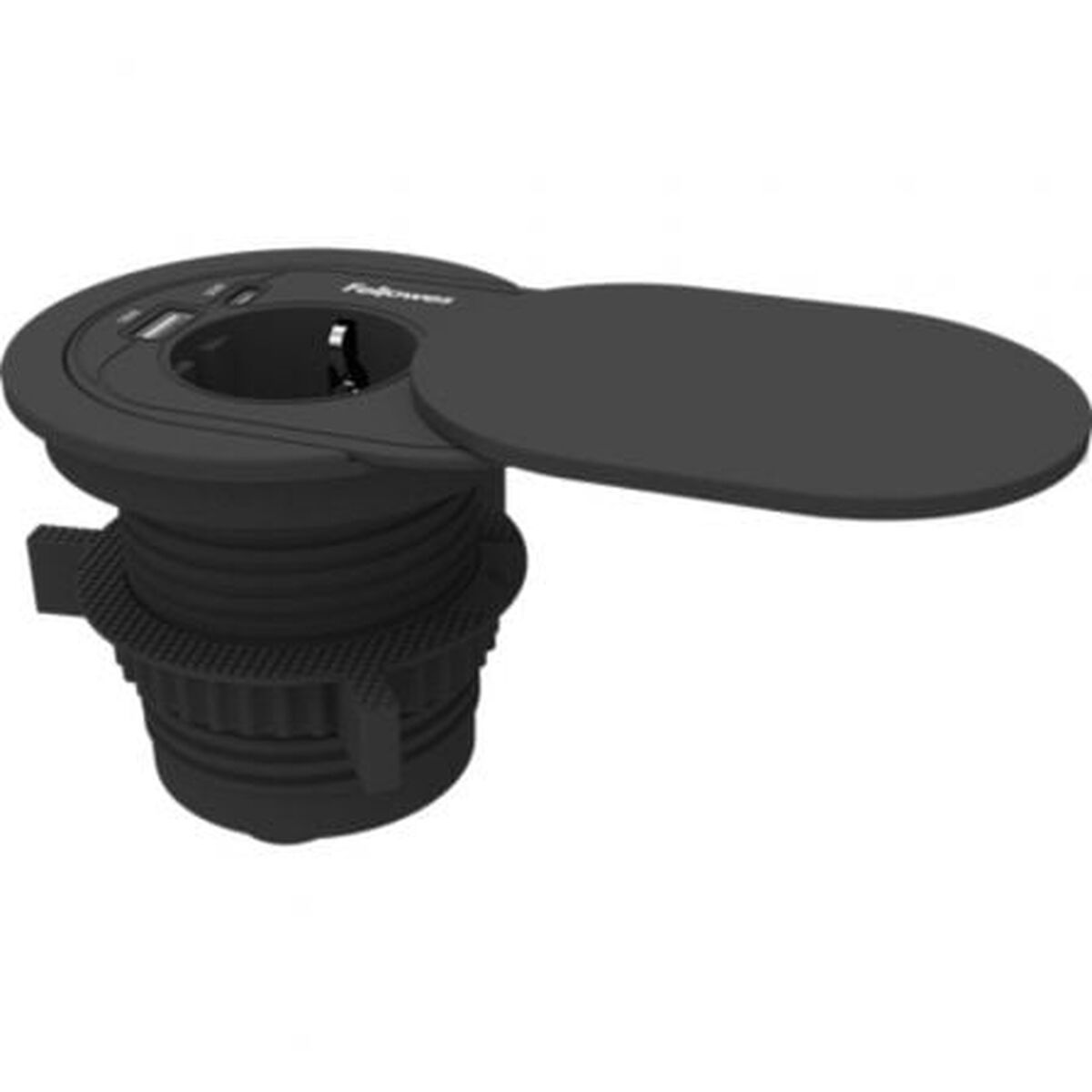 Base de enchufe Fellowes 100137177 Negro Superficie 16 A