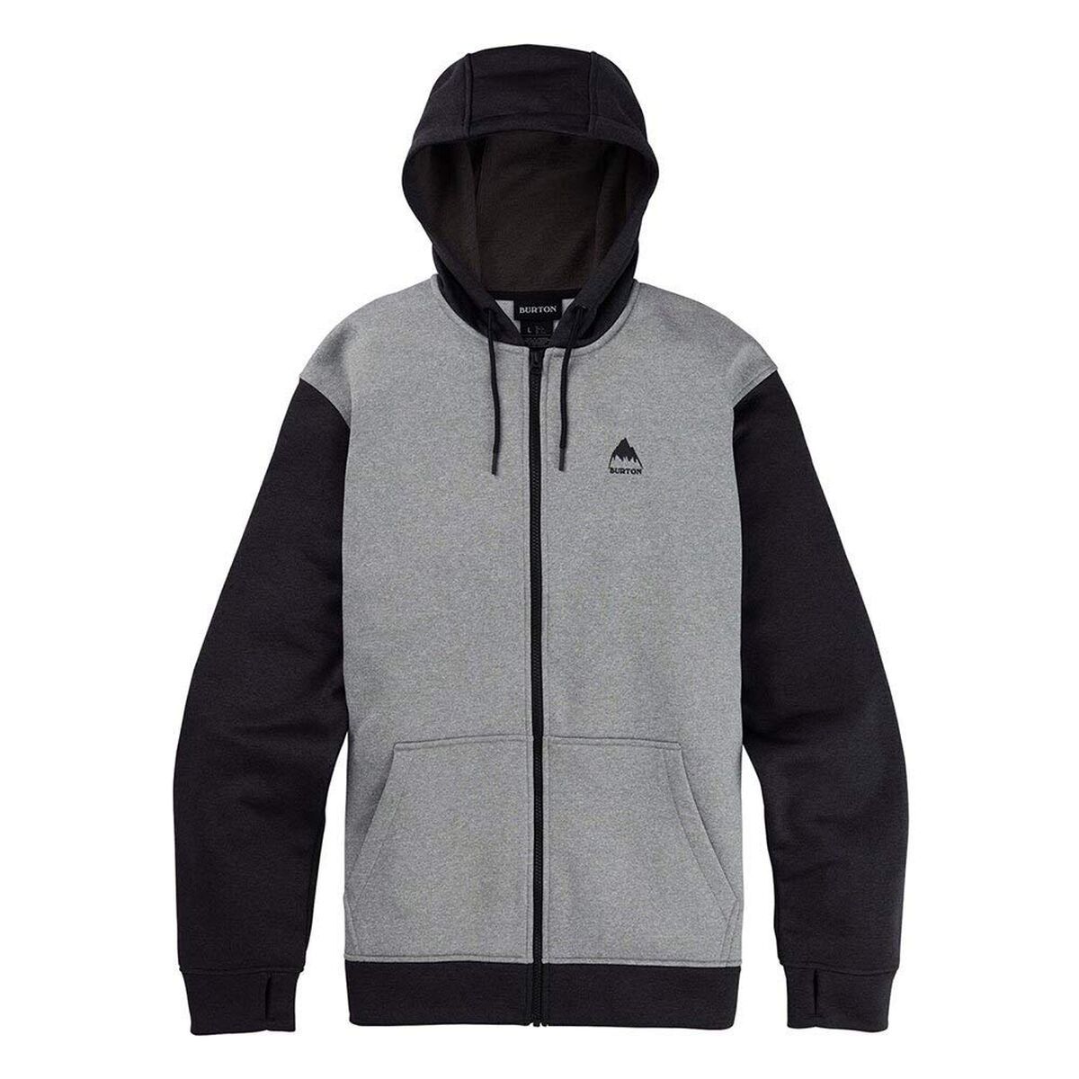 Sudadera con Capucha Hombre Burton Oak Full-Zip Negro