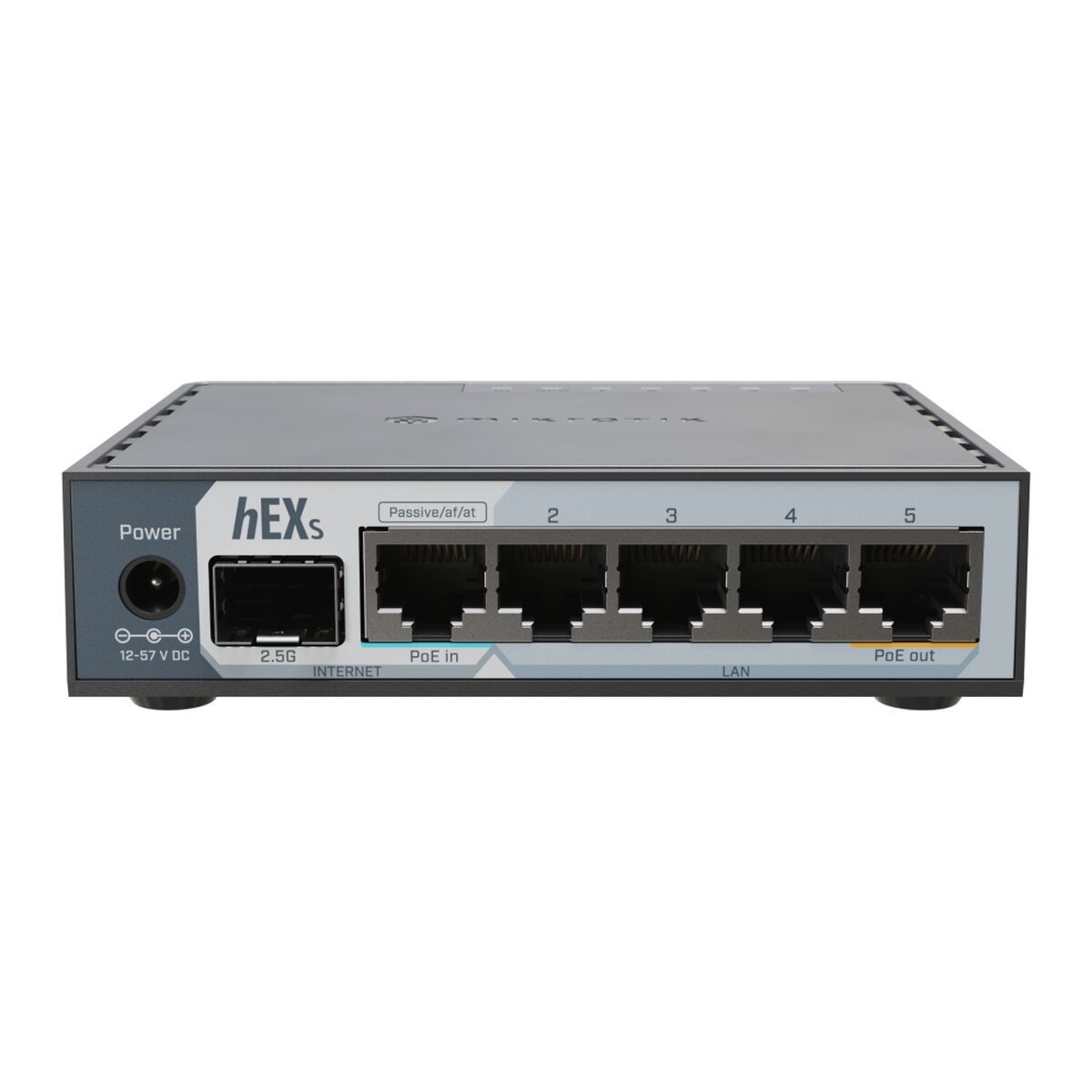 Router Mikrotik E60IUGS Negro USB RJ45 Ethernet LAN PoE x 1 USB 3.2 USB x 1