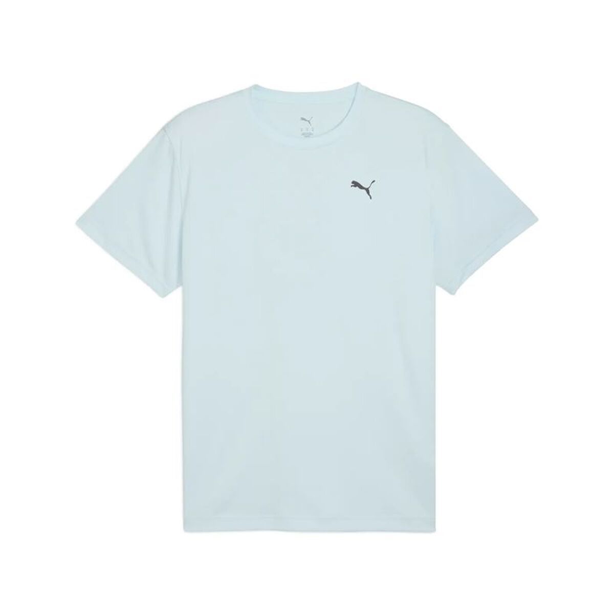 Camiseta de Manga Corta Hombre Puma Graphics Running Fas Azul claro