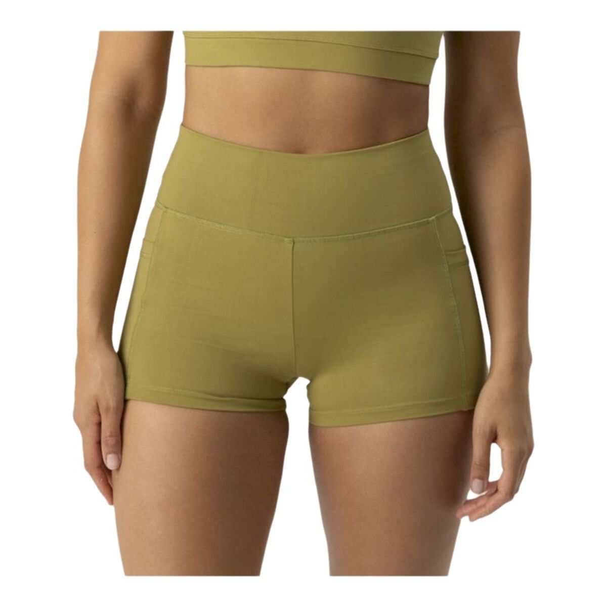 Mallas Deportivas de Mujer Ditchil Ditchill Shortie Active Mujer Oliva Fitness