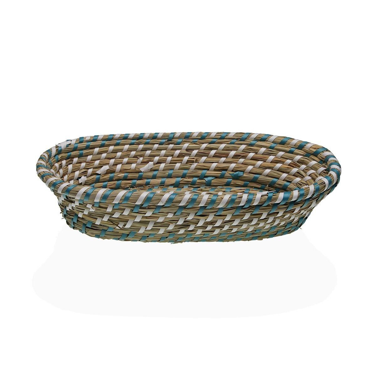 Cesta Multiusos Versa Textil Jacinto de agua 35 X 9 X 19 CM