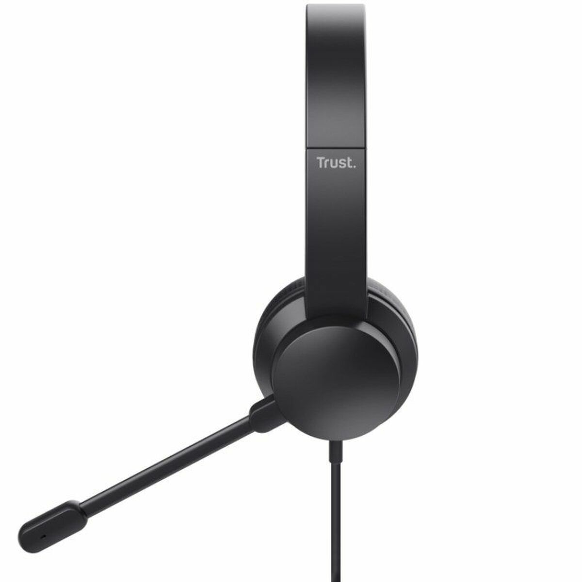 Auriculares con Micrófono Trust HS-201 Negro