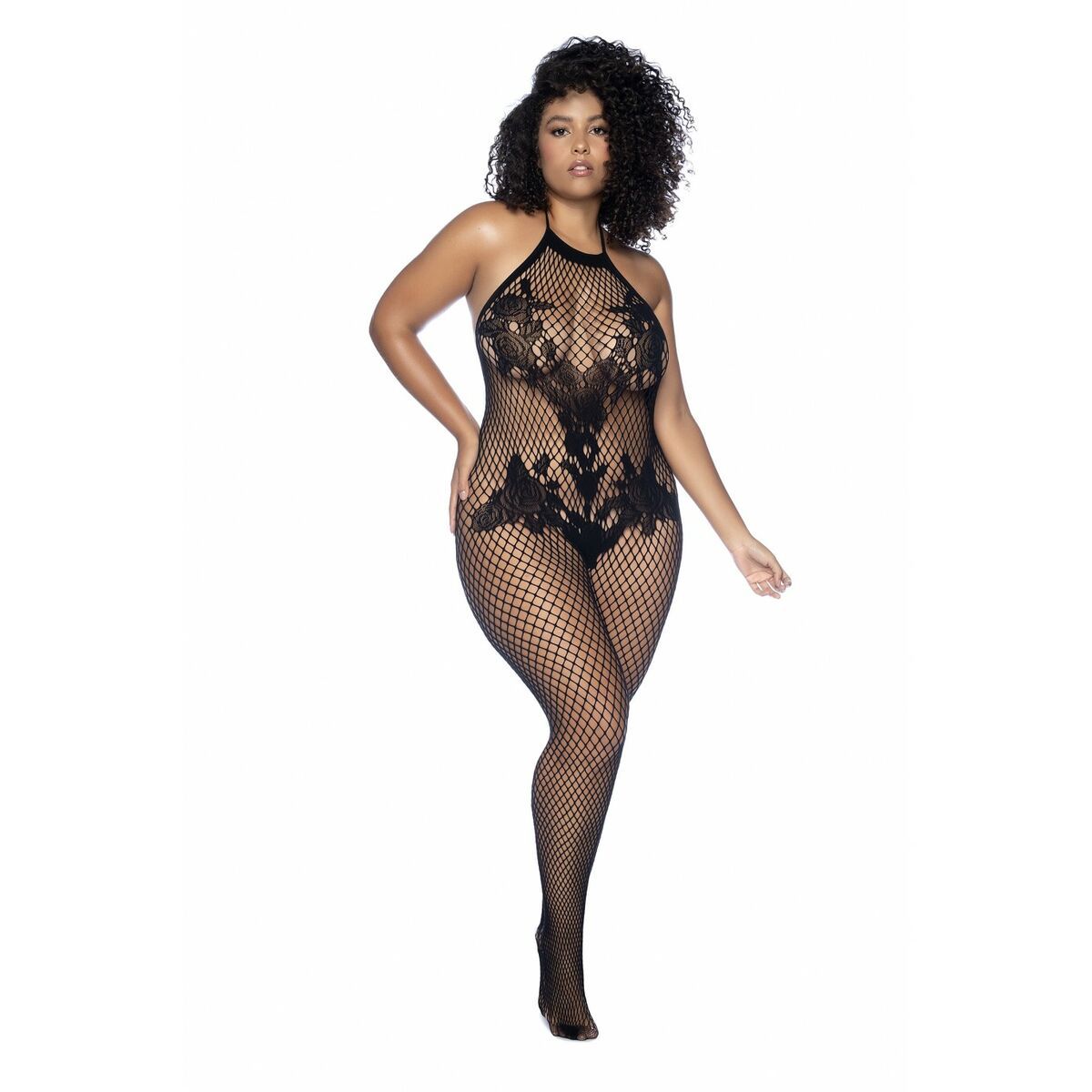 Conjunto de Lencería Mapalé Negro Talla única (Queen size)